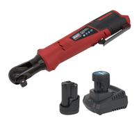 Sealey CP1209KIT Cordless Ratchet Wrench 1/2"Sq Drive 12V Lithium-ion - 2 Batts