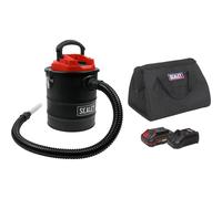 Sealey CP20VAV 20v Cordless Ash Vacuum Cleaner 15L 1 x 2ah Li-ion