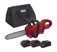 Sealey CP20VCHSKIT Cordless Chainsaw 25cm 20V SV20 Series Kit 2 Batteries