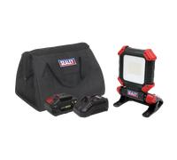 Sealey 20V 4Ah Sv20 Series Cordless Smd Led 1800Lm Worklight Kit Cp20Vclkit1