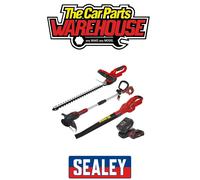 Sealey CP20VCOMBO6 20V 1x4Ah 1x2Ah 3pc Garden Power Tool Kit