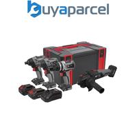 Sealey CP20VCOMBOX1 20V Cordless 4-Piece Tool Kit Includes 2 Batterie