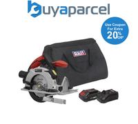 Sealey CP20VCSKIT1 SV20 Series 150mm Cordless Circular Saw Kit 20V 2Ah