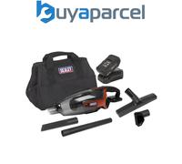 Sealey CP20VCVKIT1 SV20 Series 650ml Cordless Handheld Vacuum Cleaner Kit 20V 2A