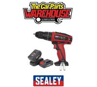 Sealey CP20VDD 20v Cordless Combi Drill 2 x 2ah Li-ion Battery Charger Bag
