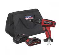 Sealey CP20VDDKIT1 Combi Drill/Driver Kit Ø13Mm 20V 2Ah Sv20 Series Lithium-Ion