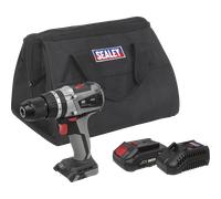 Sealey CP20VDDX 20v Cordless Brushless Combi Drill 1 x 2ah Li-ion