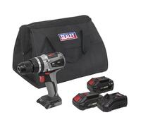 Sealey CP20VDDXKIT Premier SV20 Series 13mm Brushless Cordless Combi Drill Kit