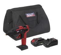 Sealey CP20VGGKIT1 Cordless Glue Gun Kit 20V 2Ah Sv20 Series