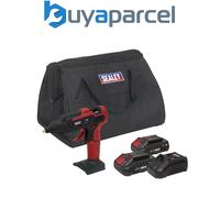 Sealey CP20VGGKIT SV20 Series Cordless Glue Gun Kit 20V 2Ah - 2 Batteries