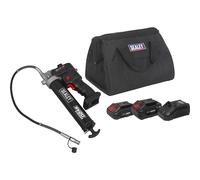 20V SV20 Seies Gease Gun Kit - 2 Batteies - CP20VGRGKIT