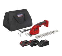 Sealey Cordless 3 in 1 Garden Tool Kit 20V SV20 Series 2 Batteries