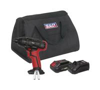 Sealey CP20VIDKIT1 Impact Driver Kit 1/4in Hex Drive 20V 2Ah Sv20 Series