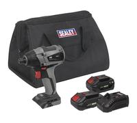 Sealey CP20VIDXKIT 20V 1/4in Hex 1x2.0Ah 2x4.0Ah Brushless Impact Driver Kit
