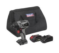Sealey CP20VIDXKIT1 Premier SV20 Series 1/4"Hex Brushless Cordless Impact