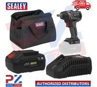 Sealey CP20VIWX Storage Bag+Drive Brushless +Battery Charge+Power Tool