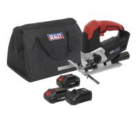 Sealey CP20VJS 20v Cordless Jigsaw 1 x 2ah & 1 x4ah Li-ion