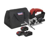 Sealey CP20VJSKIT SV20 Series Cordless Jigsaw Kit 20V - 2 Batteries