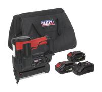 Sealey CP20VNGKIT SV20 Series Cordless Nail/Staple Gun Kit 18G 20V - 2 Batteries