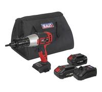 Sealey Brushless Cordless Nut Riveter 20V SV20 Series - 2 Batteries