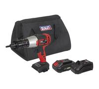 Sealey 20V 2Ah SV20 Brushless Cordless Nut Riveter Kit - CP20VNRKIT1