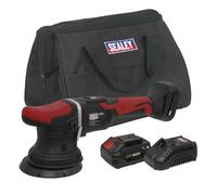 Sealey CP20VOPKIT 20V Ø125mm Cordless Orbital Polisher Kit