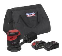 Sealey CP20VOS 20v Cordless Orbital Palm Sander 1 x 2ah Li-ion