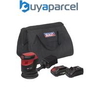 Sealey CP20VOSKIT1 SV20 Series 125mm Cordless Orbital Palm Sander 20V 2Ah