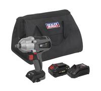 Sealey CP20VPIWKIT1 Premier SV20 Series 1/2"Sq Drive Brushless Cordless Impact