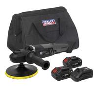 Sealey Brushless Rotary Polisher Kit 180mm 20V SV20 Series - 2 Batteries
