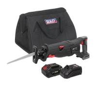 Sealey CP20VRSXKIT1 Brushless Reciprocating Saw 20V 4Ah Sv20 Series Kit