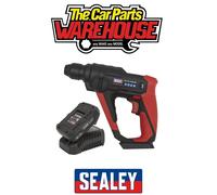Sealey CP20VSDS 20v Cordless SDS Rotary Hammer Drill 1 x 2ah Li-ion Battery Charger Bag