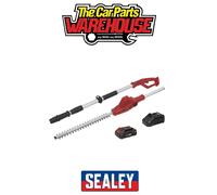 Sealey Cordless Telescopic Hedge Trimmer Kit CP20VTP01 20V 1 x 2Ah Li-ion Battery Charger