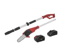 Sealey CP20VTP02 Telescopic Cordless 20cm Chainsaw Kit 20V 4Ah SV20 Series