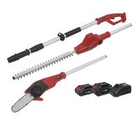 Sealey CP20VTPCOMBO 20v Cordless Hedge Trimmer Tree Pruner 1 x 2ah & 1 x 4ah Li-