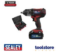 Sealey CP400LI 18V Cordless 1/2"Sq Impact Wrench with 3.0Ah Li-ion Kit Red