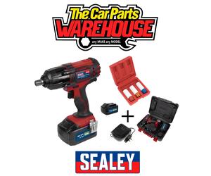 Sealey CP400LI Impact Wrench / Gun 18V1/2"Sq & SX031 Alloy wheel Sockets Package