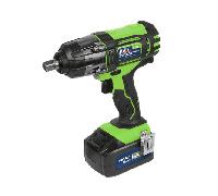 SEALEY IMPACT WRENCH 18V LITHIUM-ION 1/2" CORDLESS 3AH BATTERY IN CASE CP400LIHV