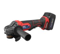 SS Sealey CP401LI 115mm Cordless Angle Grinder 18V 3Ah - Red