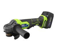 Sealey CP401LIHV 115mm Cordless Angle Grinder 18V 3Ah - Green