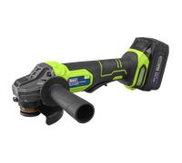 Sealey CP401LIHV 115mm Cordless Angle Grinder 18V 3Ah - Green