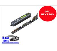 Sealey CP4VSD 4V lithium cordless Screwdriver with 25pc Bit Set