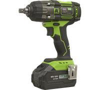 Sealey CP650LIHV 18v Cordless Brushless 1/2" Drive Impact Wrench 1 x 4ah Li-ion