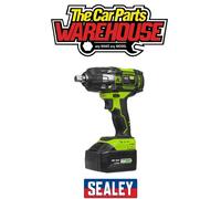 Sealey CP650LIHV Cordless Impact Wrench 650Nm 18V 4Ah Lithium-ion 1/2"Sq Drive