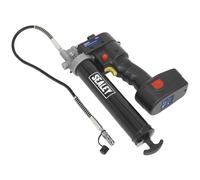 Sealey CPG18V 18v Cordless Grease Gun 1 x 1.7ah Li-ion Battery Charger Case