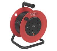 Sealey Cr25/1.5 Cable Reel 25Mtr 4 X 230V 1.5Mm