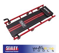 Sealey Creeper 40" Steel Frame 6 Wheels Adjustable Deluxe American-Style
