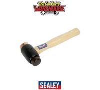 Sealey CRF35 Copper/Rawhide Faced Hammer 3.5lb With Hickory Shaft