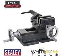 Sealey Cross Vice 150mm Professional Cast Iron