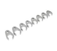 Sealey 8 Pce 1/2" Metric Bi-Hex Open End Crows Foot Spanner Set 20mm-32mm,AK5981
